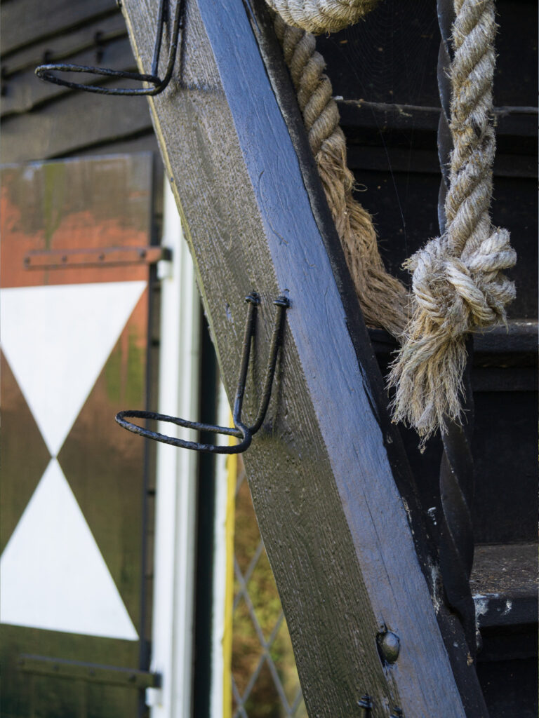 Detailfoto landhuis Breda buitenschilderwerk